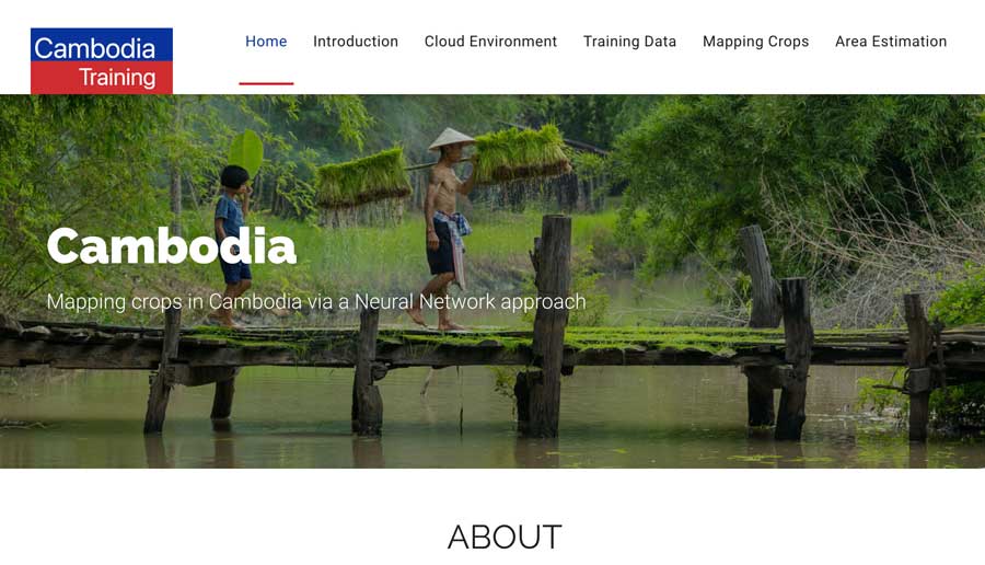 Mapping crops in Cambodia via a Neural Network approach