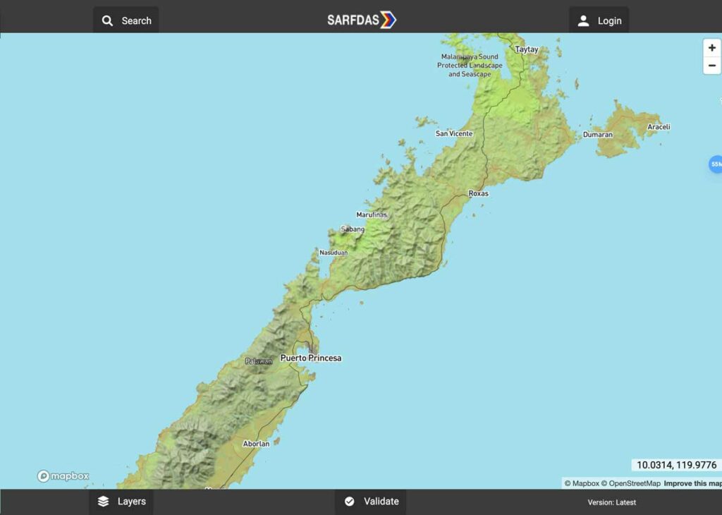 SARFDAS tool for detecting forest disturbances