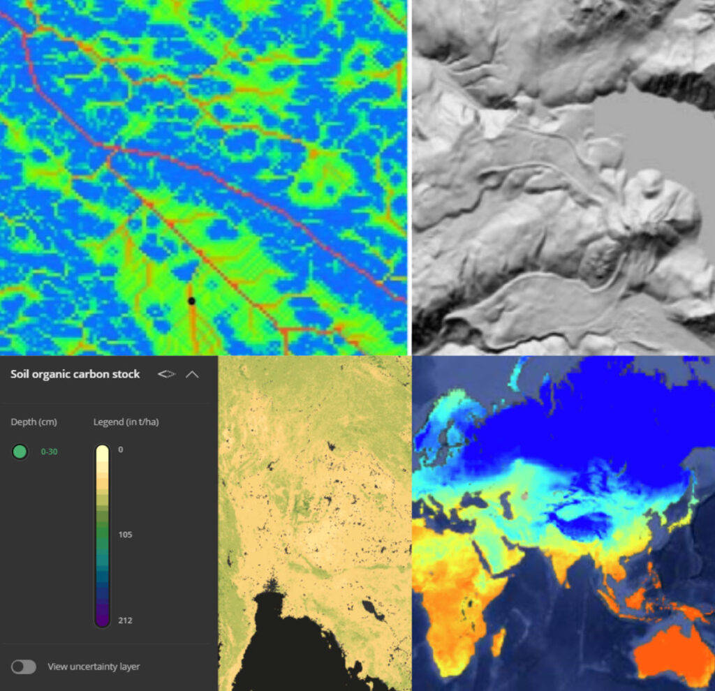 variables, temperature, precipitation, & soil conditions