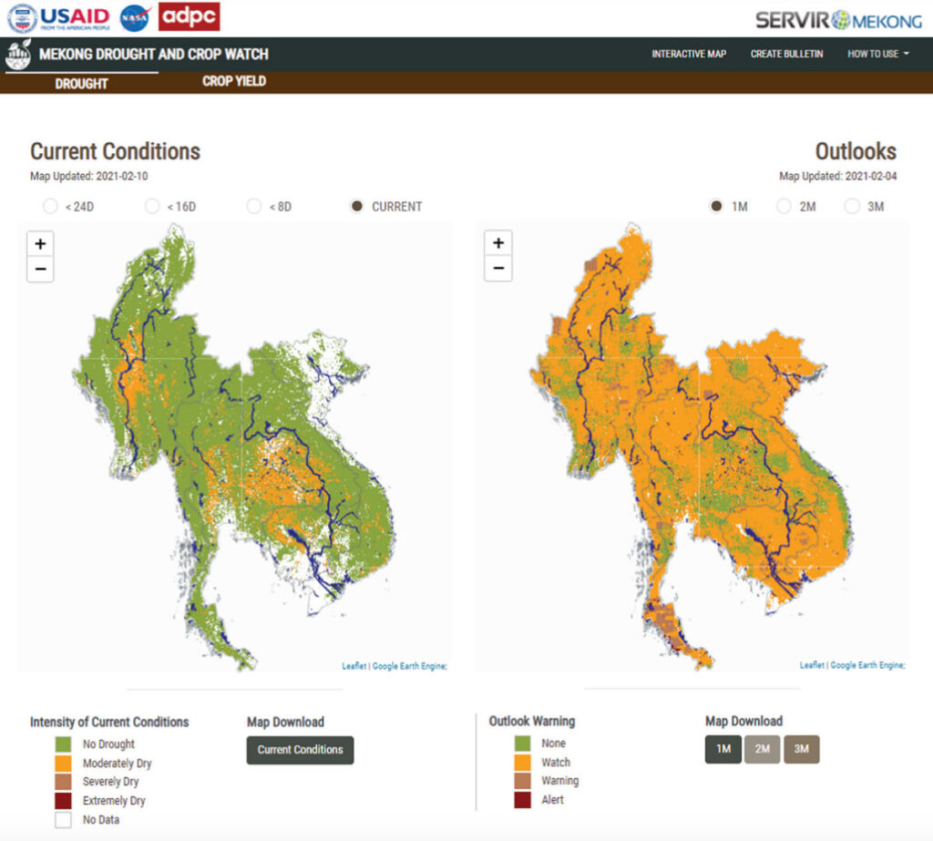 Mekong Drought & Crop Watch